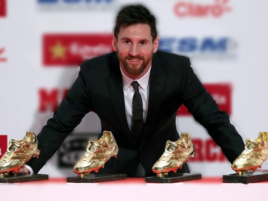 Messi và những chiếc giày vàng