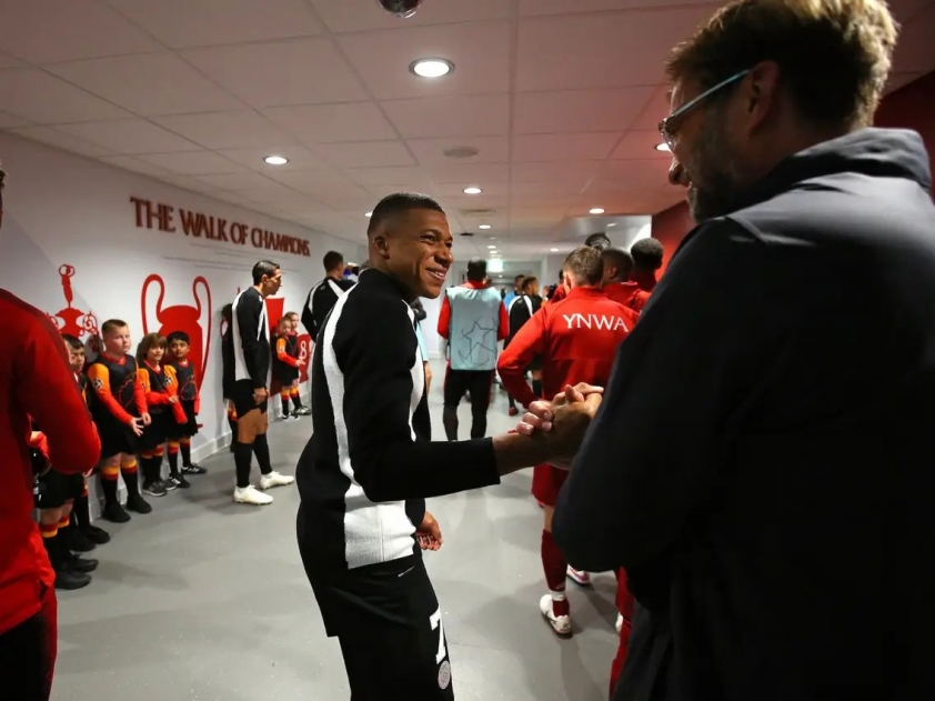 Mbappe từng bày tỏ tình cảm đặc biệt dành cho Liverpool 