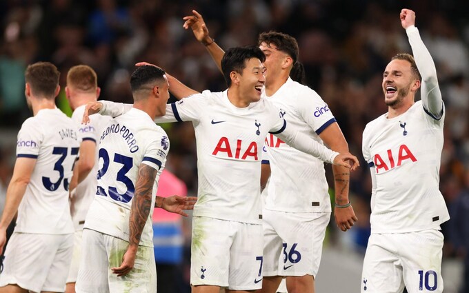 Tottenham đã gây ấn tượng mạnh mẽ trên bảng xếp hạng Premier League